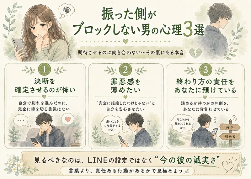 振った側がブロックしない男の心理を徹底解剖_元彼復縁ガイド